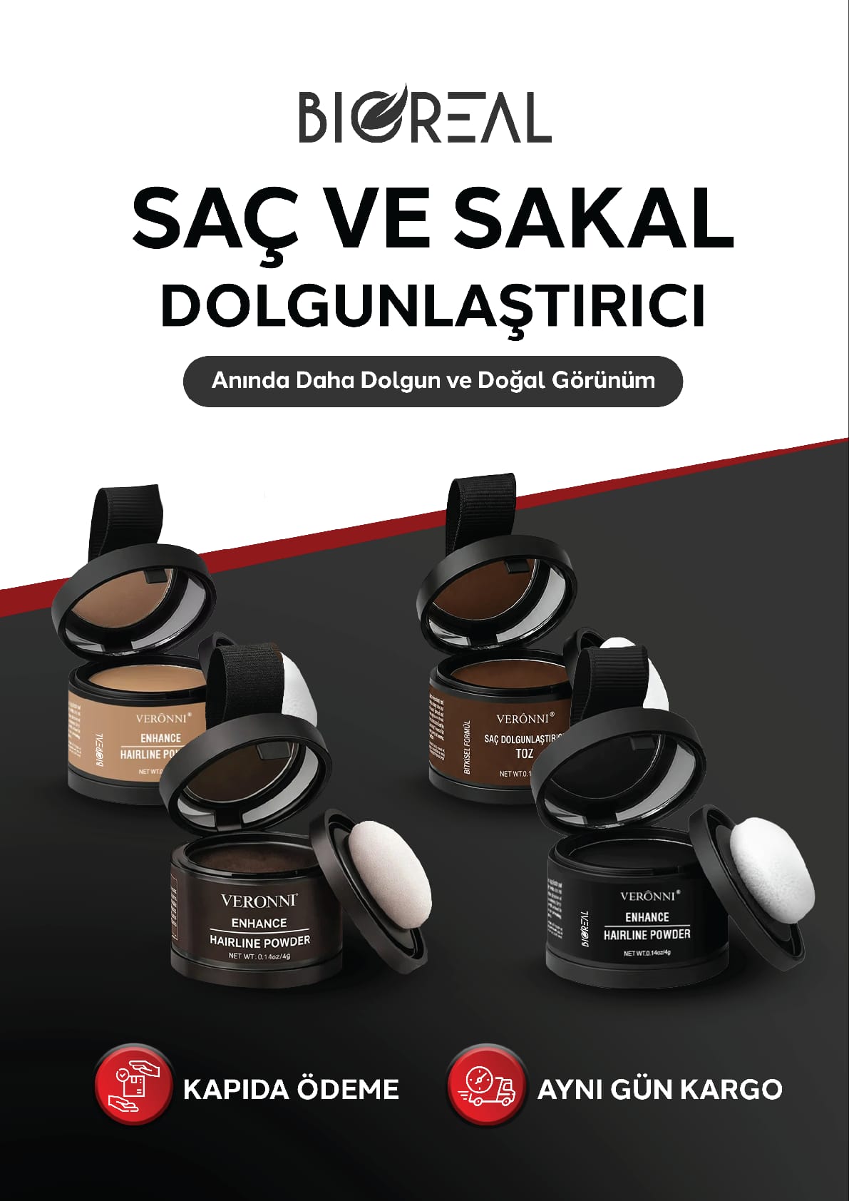 Bioreal Dolgunlaştırıcı Saç Pudrası
