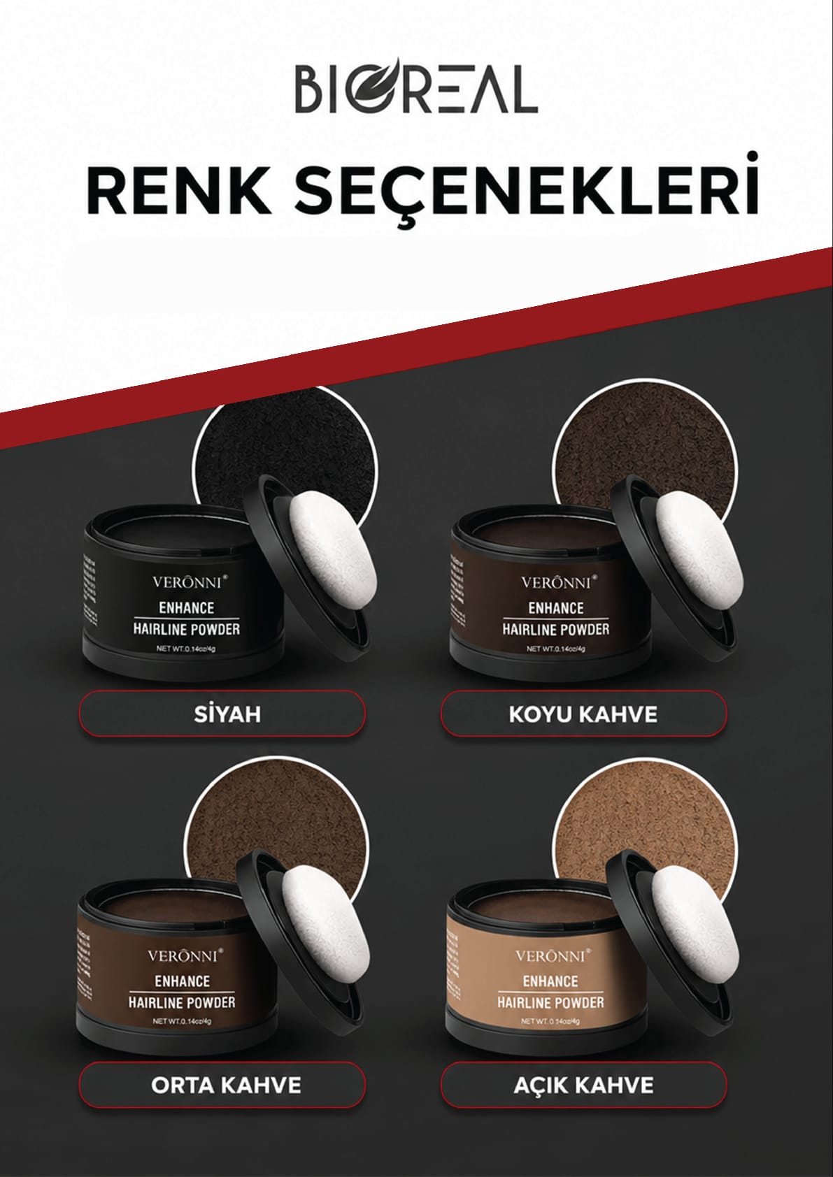 Bioreal Dolgunlaştırıcı Saç Pudrası